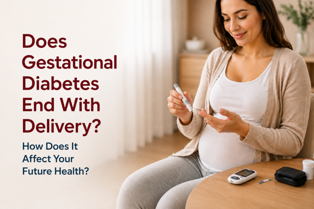 Does gestational diabetes end with delivery?