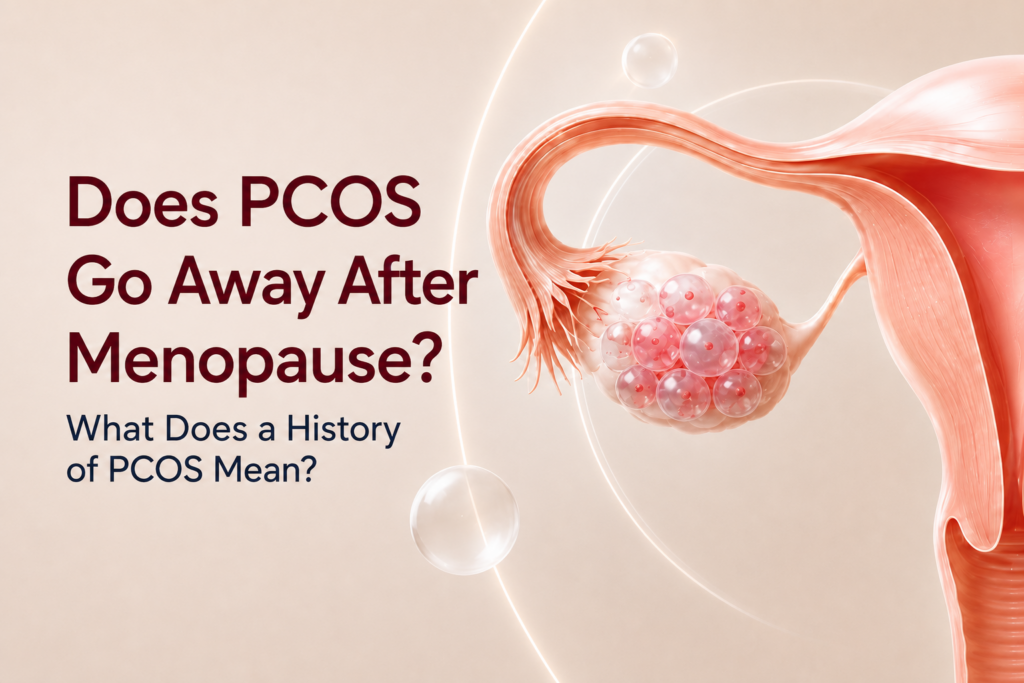 Does PCOS go away after menopause?